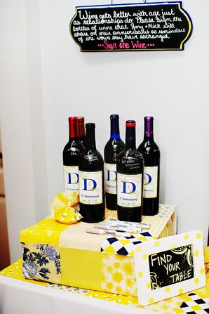 Future Anniversary Wine Bottles