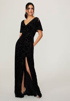 Morilee by Madeline Gardner Bridesmaids Style 21790 V-Neck Bridesmaid Dress