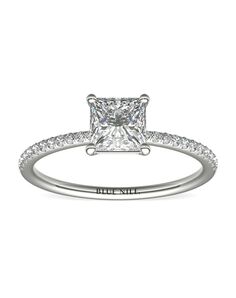 Blue Nile Princess Cut Engagement Ring