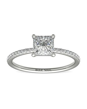 Blue Nile Princess Cut Engagement Ring