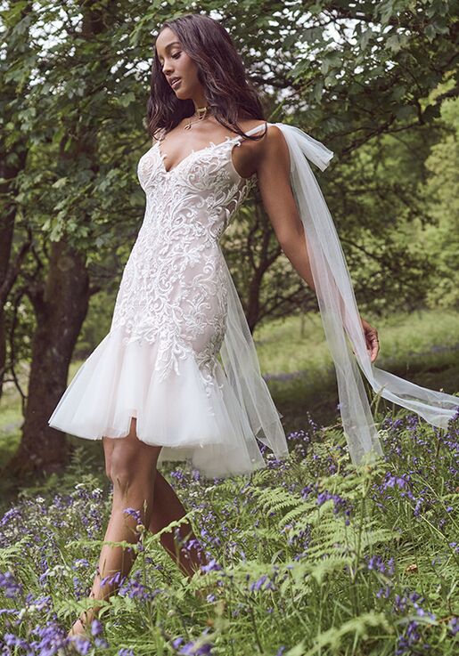 Rebecca Ingram WHITNEY Fit-and-Flare Wedding Dress - 3