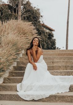 Essense of Australia D3408 A-Line Wedding Dress
