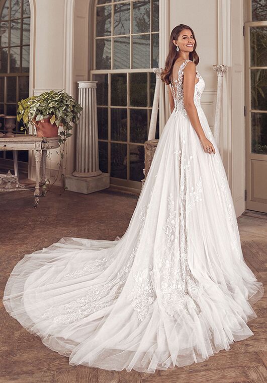 Justin Alexander Aurora Ball Gown Wedding Dress - 4