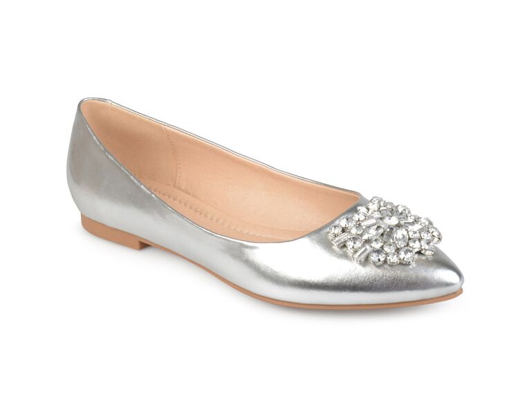 25 Flat Wedding Shoes Fancy Enough for Your Special Day