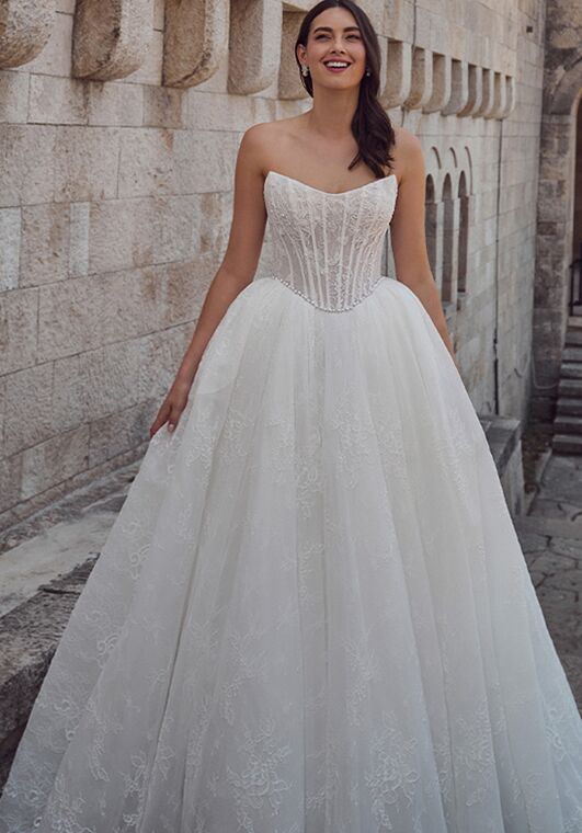 Calla Blanche 125109 Annabelle Ball Gown Wedding Dress - 3