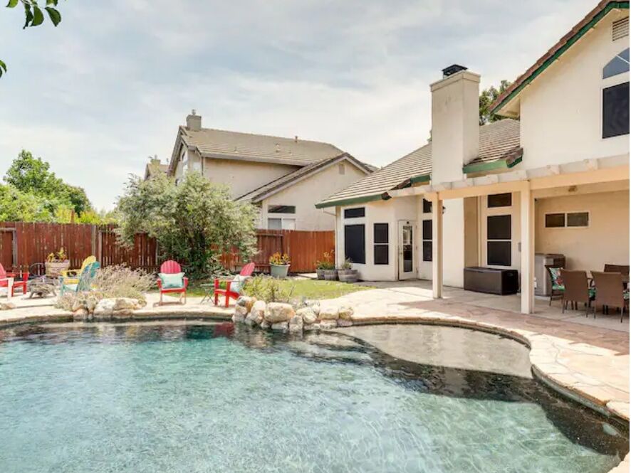 Picture of Sacramento Home with Pool and Fire Pit