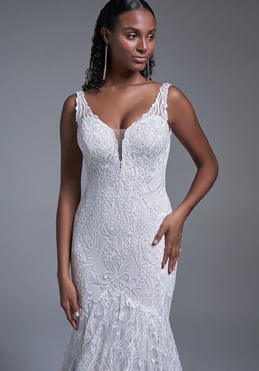 Sottero and Midgley JACKSON Sheath Wedding Dress - 4