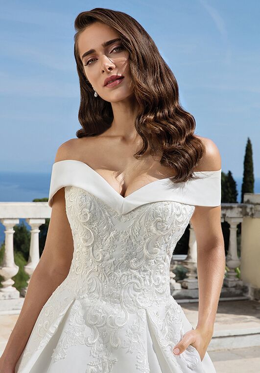 Justin Alexander 88078 Ball Gown Wedding Dress - 3