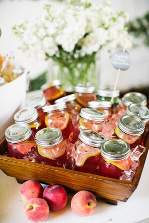 Raspberry- and Lemon-Infused Water Drinks