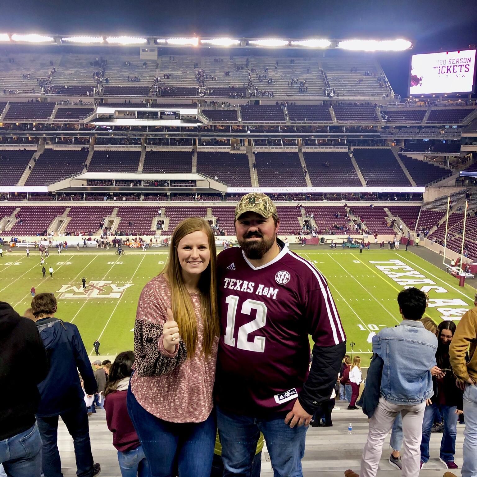 Picture of Texas A&M Football Game (Ole Miss)