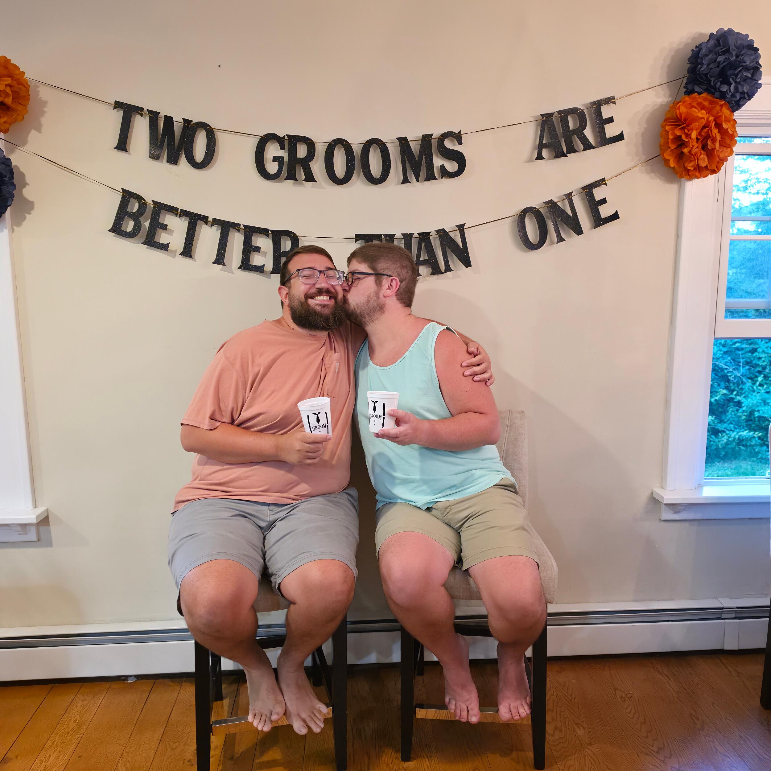 Jake and Dylan had a fun time with friends at their Bachelor Party weekend.