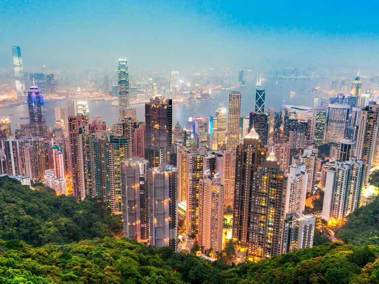 Hong Kong China honeymoon destination