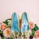 Green Wedding Shoes as Bride's Something Blue