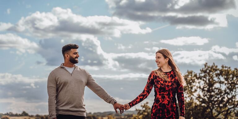Jenni & Hinesh Home Page Banner