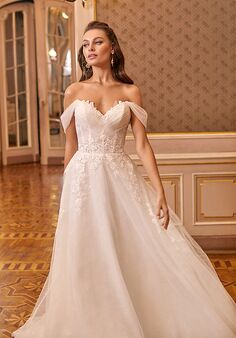 Moonlight Collection J6821 A-Line Wedding Dress
