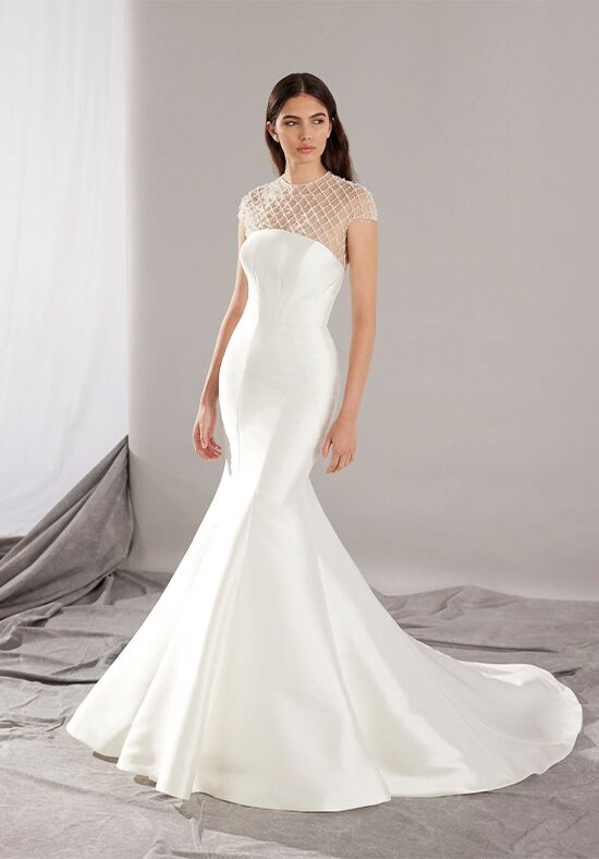 PRONOVIAS DALVIR Mermaid and Trumpet Wedding Dress - 1
