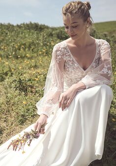 Rebecca Ingram TATUM Fit-and-Flare Wedding Dress
