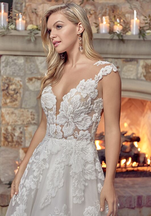 Casablanca Bridal Style 2437 Nicolette Ball Gown Wedding Dress - 4