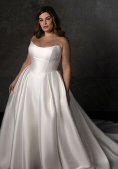 Essense of Australia D4265+ Ball Gown Wedding Dress