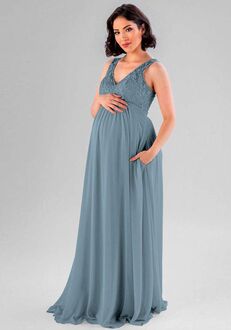 Kennedy Blue Palmer V-Neck Bridesmaid Dress