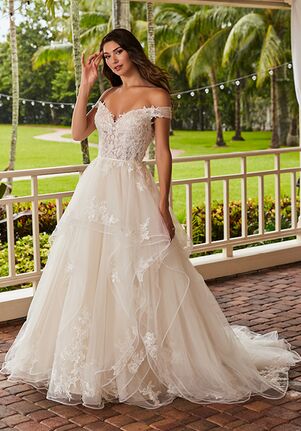 Adrianna Papell Platinum 31207 Ball Gown Wedding Dress