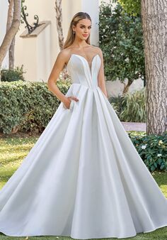 Jasmine Couture Greta A-Line Wedding Dress