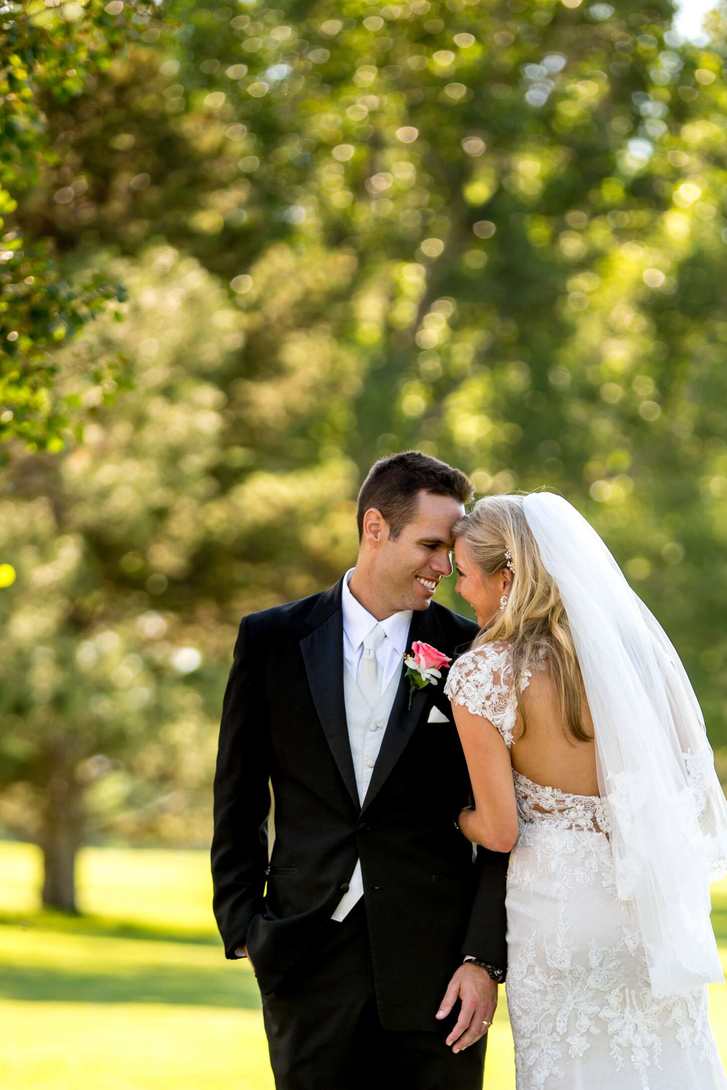 Lace Keyhole-Back Wtoo by Watters Wedding Dress