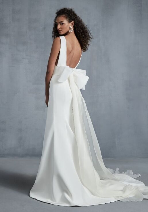 INES DI SANTO Fall 2021 - Heart Sheath Wedding Dress - 2