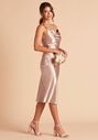 Birdy Grey Lisa Midi Dress in Taupe Scoop Bridesmaid Dress - thumbnail - 3