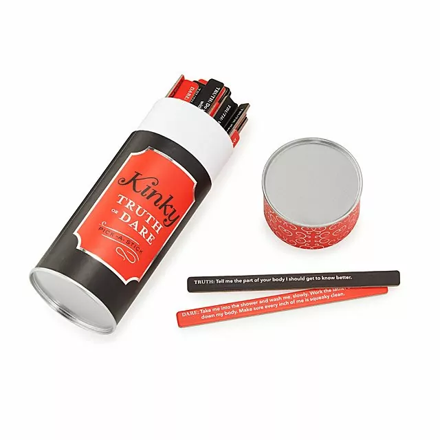 Kinky truth or dare from Uncommon Goods for the best lingerie shower