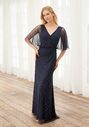 Adrianna Papell Platinum 40322 V-Neck Bridesmaid Dress - thumbnail - 1