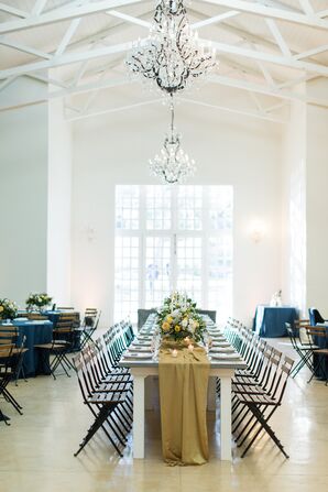 Reception Décor at The Ivory Oak in Wimberley, Texas