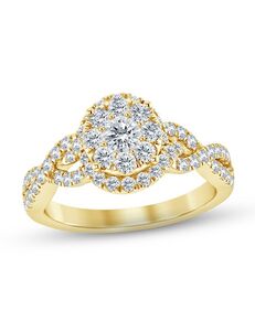 Kay Jewelers Glamorous Round Cut Engagement Ring