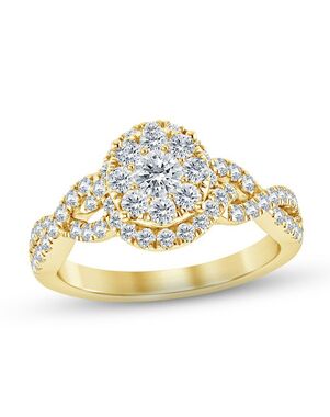 Kay Jewelers Glamorous Round Cut Engagement Ring
