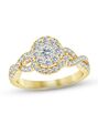 Kay Jewelers Glamorous Round Cut Engagement Ring - thumbnail - 1