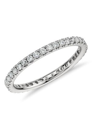 Blue Nile 42409 Platinum Wedding Ring