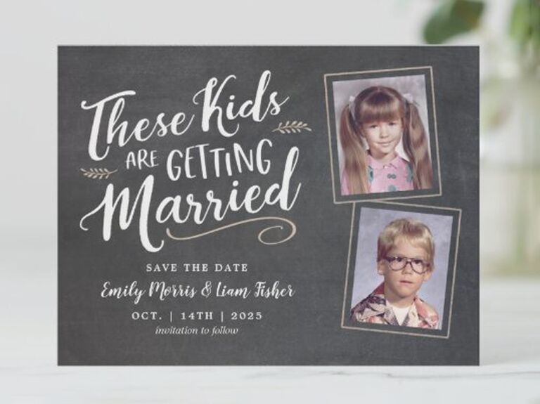 Funny Save-The-Date Cards For Couples With A Sense Of Humor