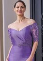 Jade Couture Mother of the Bride by Jasmine K248013 Purple Mother Of The Bride Dress - thumbnail - 3
