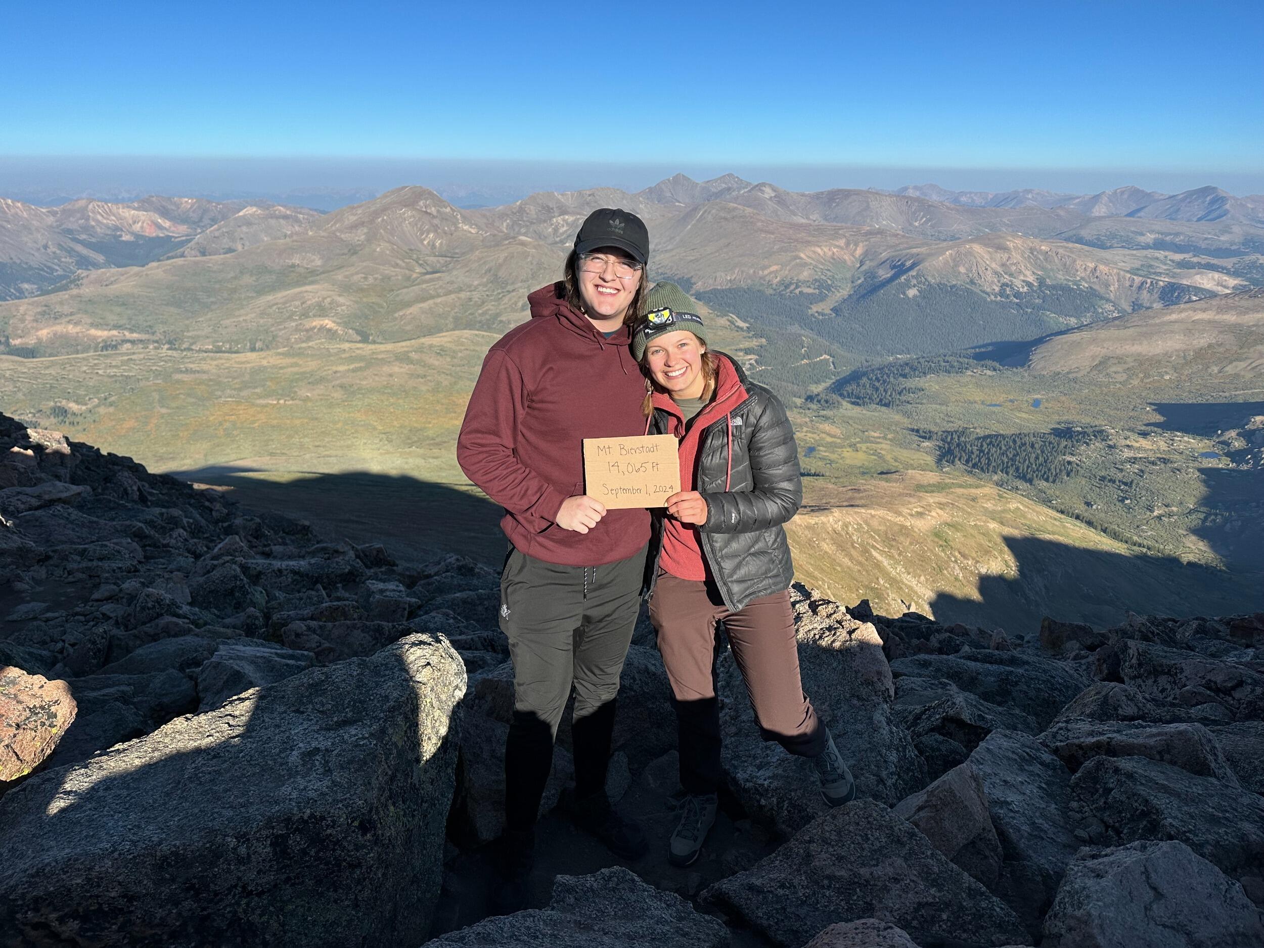 Hiked our first 14er together!