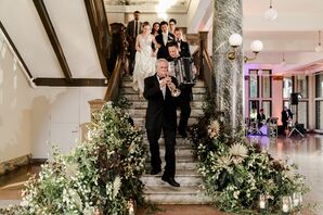 Polka Band During Traditional Polish Wedding March