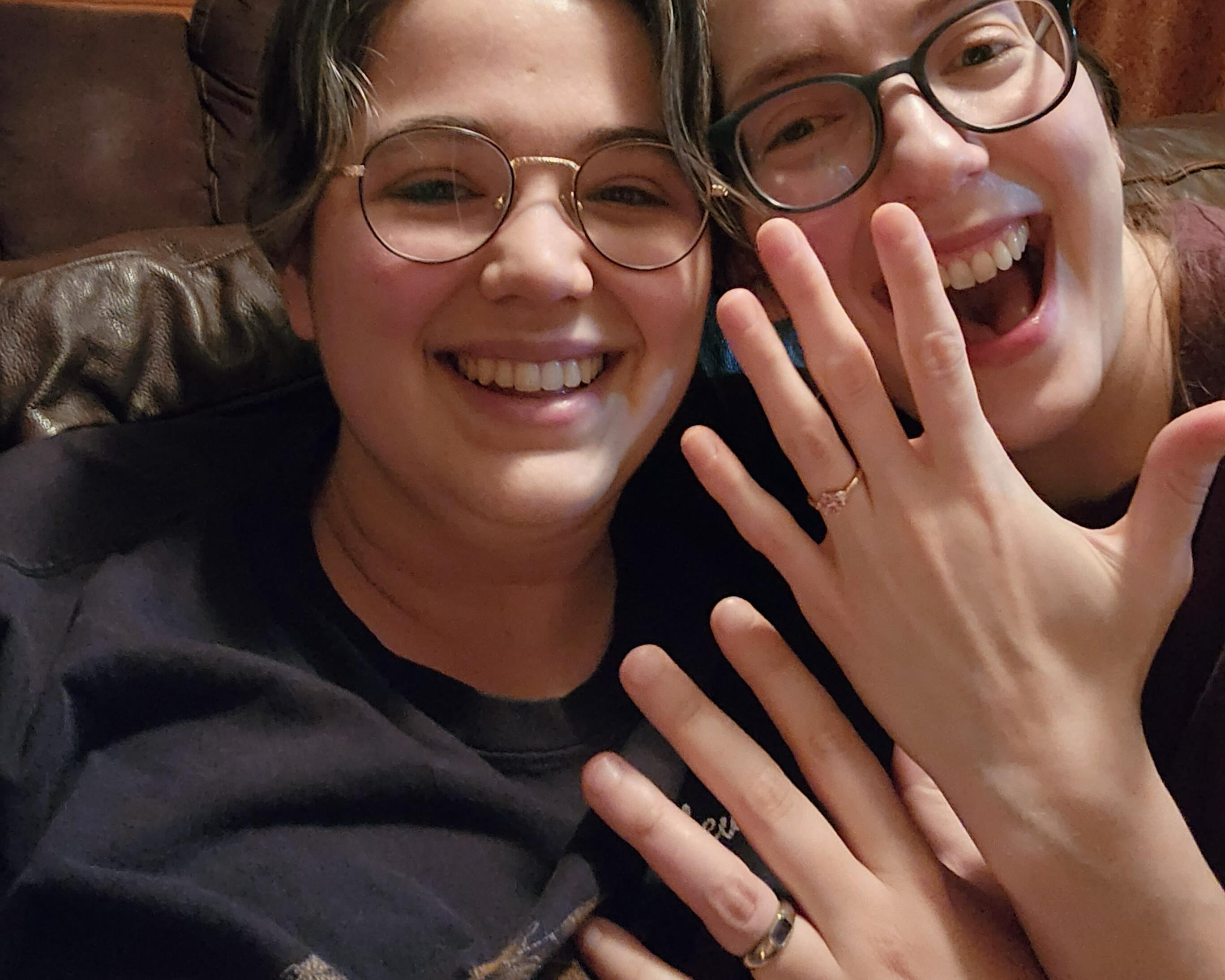 Picture of We get engaged!!! — December 20, 2023