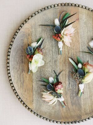 Boutonnieres for Marathon, Texas Wedding