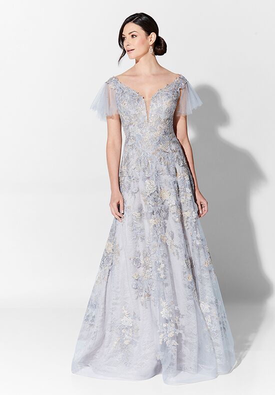 Ivonne D. 122D63 Blue Mother Of The Bride Dress - 1