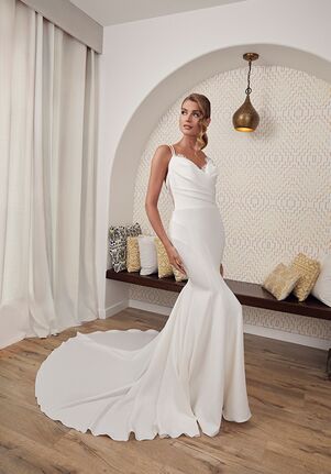 Le Blanc LE112 Selena Fit-and-Flare Wedding Dress