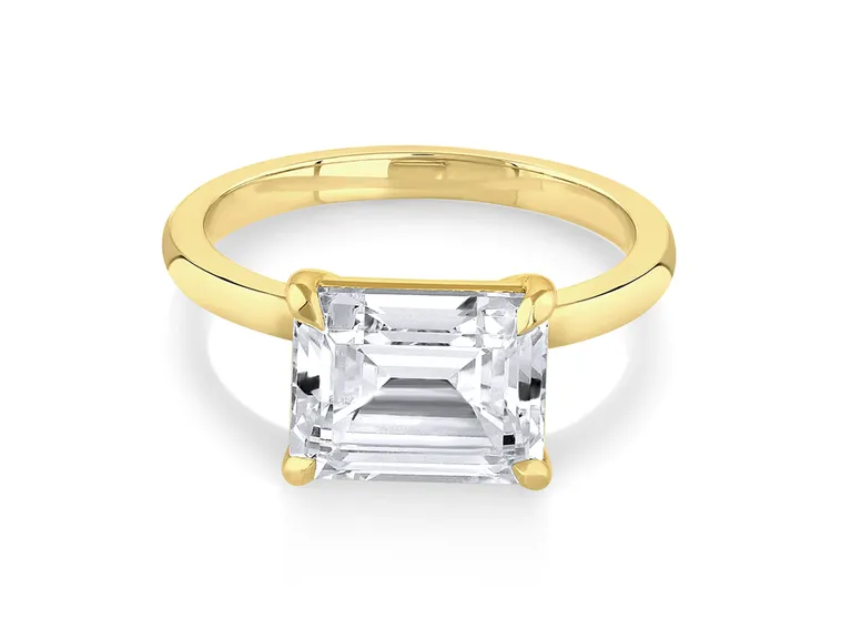 Marrow Fine The Posey East/West Engagement Ring