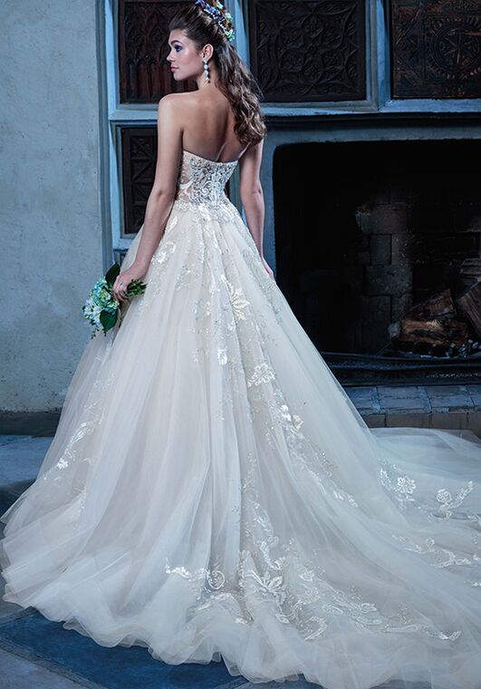 Amaré Couture C127 Angelique Ball Gown Wedding Dress - 3