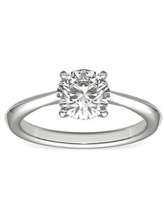 Truly Zac Posen Round Cut Engagement Ring