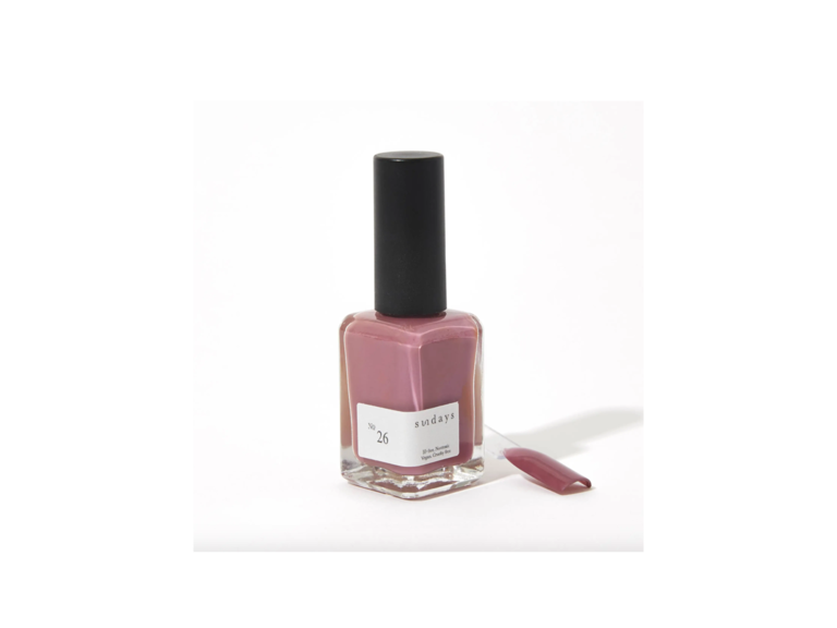 wedding nail colors mauve