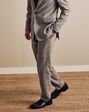 Tie Bar The Lakeshore Wool Flannel Grey Pant Gray Tuxedo - thumbnail - 1