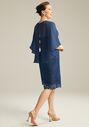 AW Bridal AW Lynda Dress Blue Mother Of The Bride Dress - thumbnail - 3